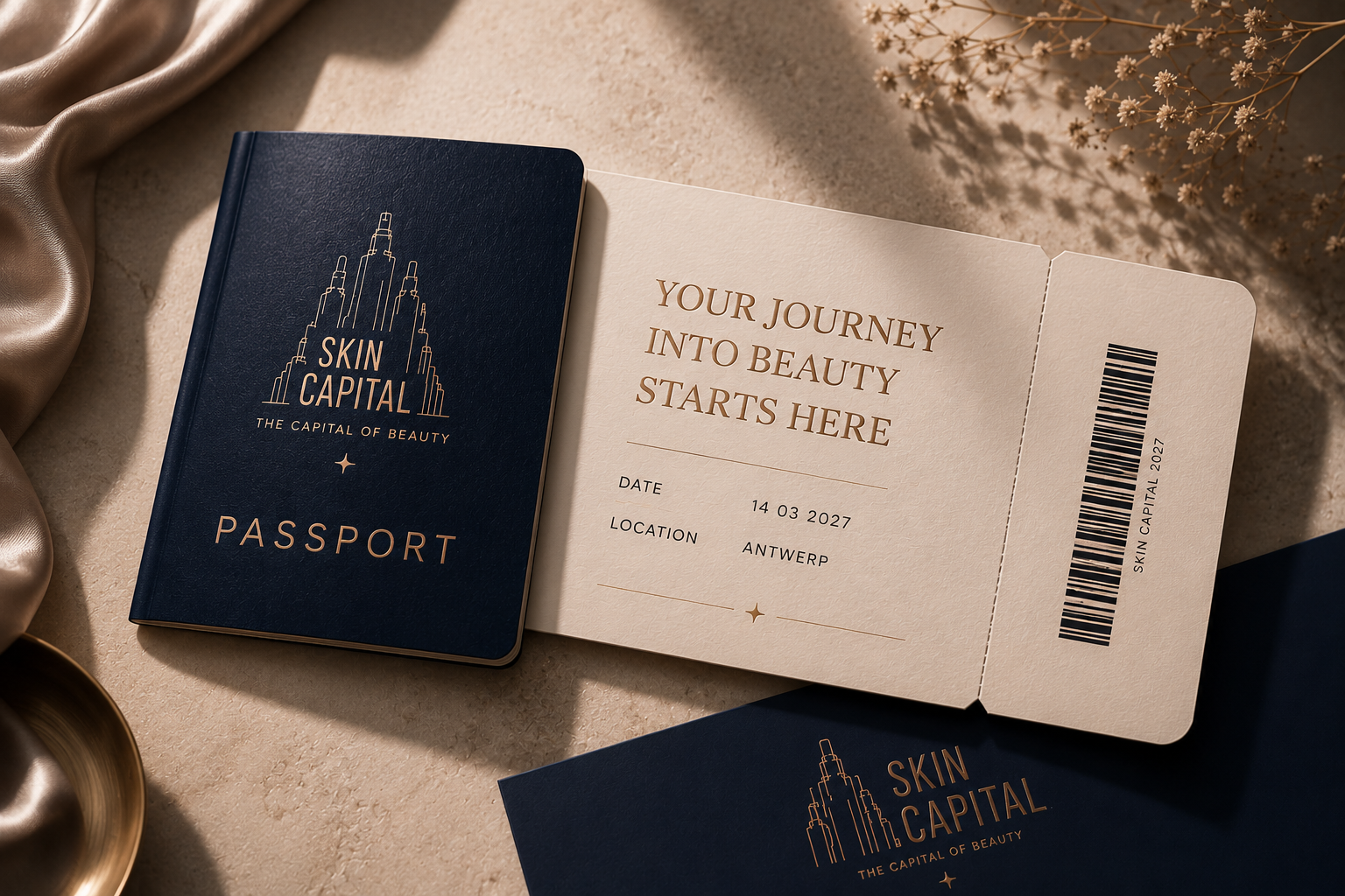 Skin Capital ticket en passport